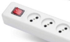 سه خانه بدون ارت 1/8 متری شهاب 850 در کارتن 20 عدد 