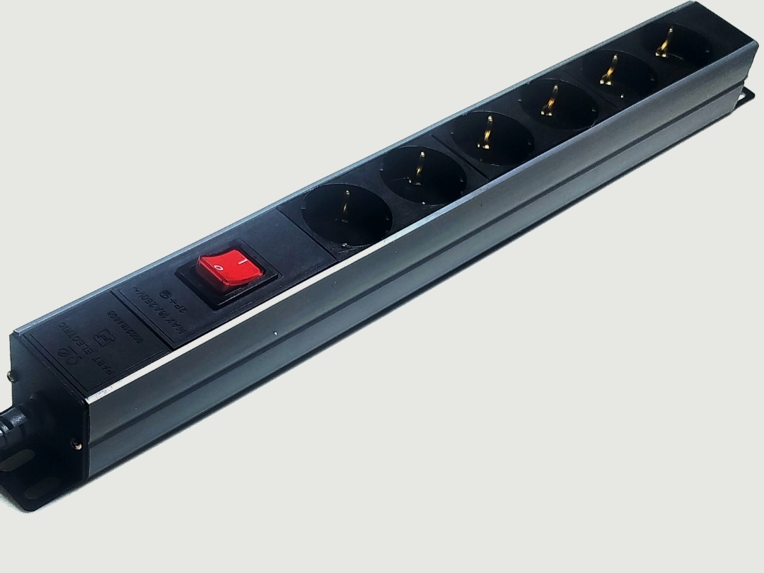 رک مونت 6 خانه کلید دار 1/8 متری 2253 در کارتن 6 عدد